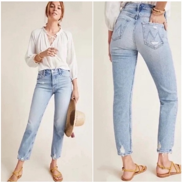 MOTHER Denim - MOTHER Superior Denim The Tomcat Straight Leg Jeans in True Confessions Size 23